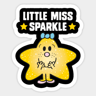 LITTLE MISS SPARKLE Sticker